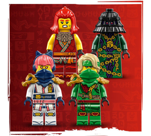 lego ninjago 71842 constructor "rontu, lordul dragon" (381 el.)