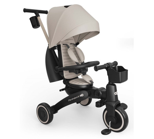  kinderkraft triciclu pliabil jazz 3 (bej)