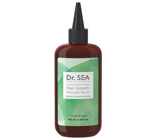  dr. sea Сыворотка-активатор для роста волос с ментолом и экстрактом розмарина (100 мл) 503457