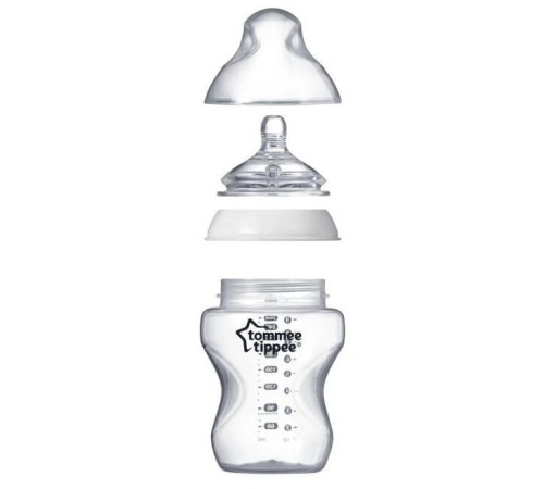 tommee tippee tt0019 Набор из 2 бутылочек "closer to nature" (3 м+) 2х340 мл.