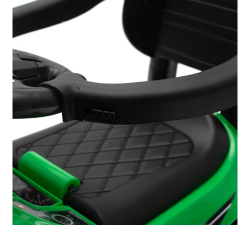 baby mix ur-bej919 racer Машина детская c ручкой зеленая