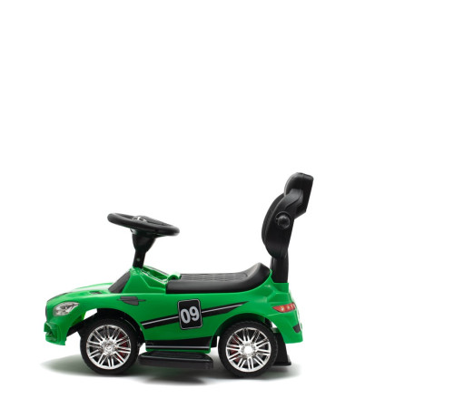 baby mix ur-bej919 racer Машина детская c ручкой зеленая