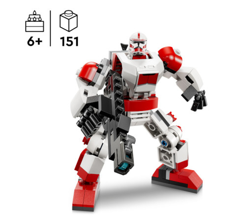 lego star wars 75448  constructor "mech-ul clone shock trooper" (151 el.)