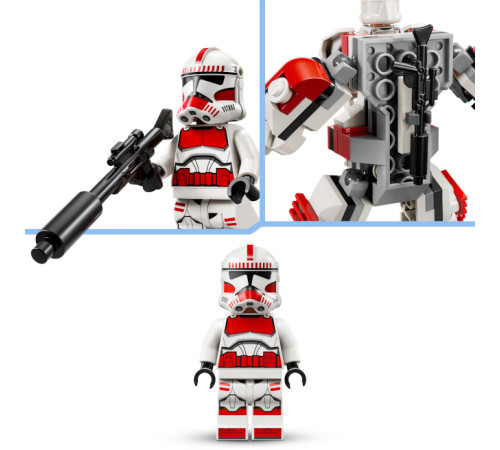 lego star wars 75448  constructor "mech-ul clone shock trooper" (151 el.)