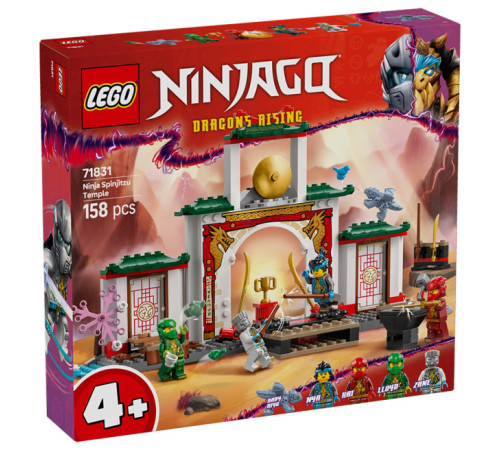 lego ninjago 71831 Конструктор "Храм Ниндзя Кружитцу" (158 дет.)
