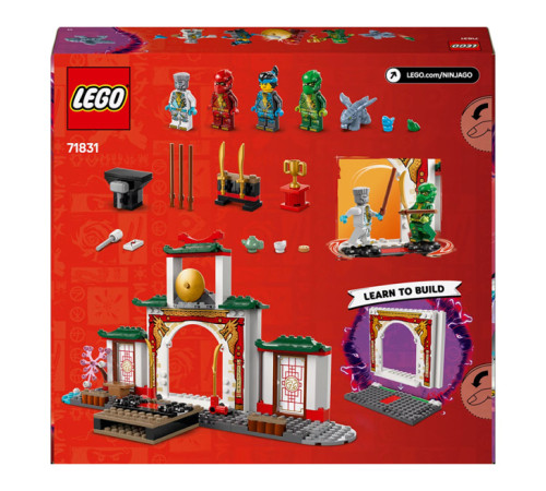 lego ninjago 71831 Конструктор "Храм Ниндзя Кружитцу" (158 дет.)