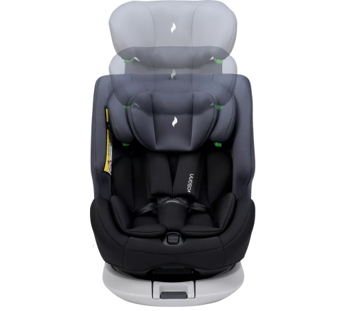 osann 108-330-194 scaun auto four360 s gr.0+/1/2/3 (0-36 kg) negru