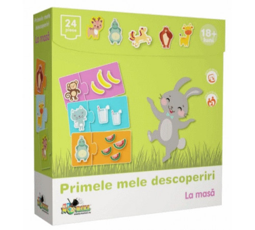 noriel nor1221 puzzle "primele mele descoperiri – la masă" (ro.)