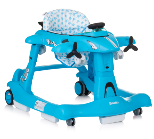  chipolino Ходунки 3 в 1 "airplane" prap02403bl голубой