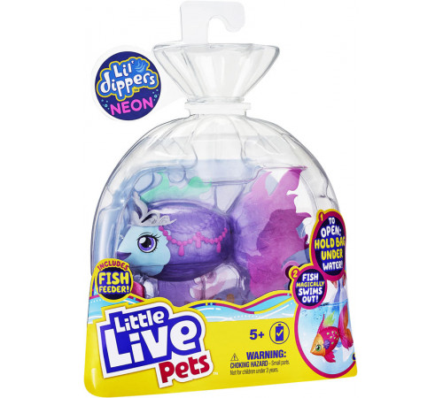 little live pets 26282 Интерактивная игрушка "Рыбка" в асс.