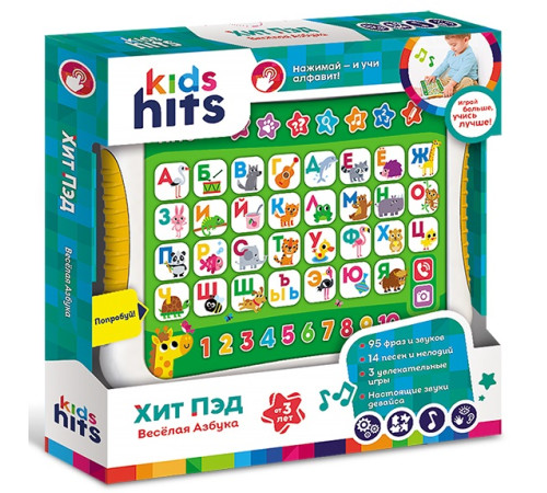kids hits kh01/003 Планшет "Веселая азбука" (ru)