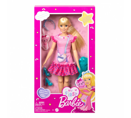 barbie hll19 Кукла "Моя первая barbie Малибу"