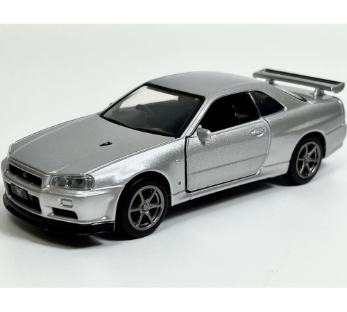  tayumo 36115212 macheta auto nissan gt-r34 v-spec ii, 1:36, silver