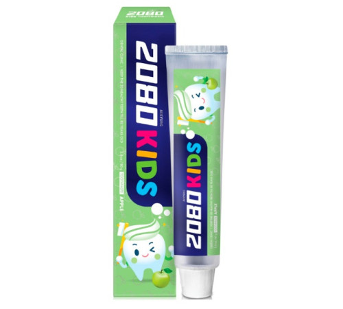 Dental Clinic Зубная паста "2080 Kids" Яблоко (80 гр)  dental clinic Зубная паста "2080 kids" Яблоко (80 гр)