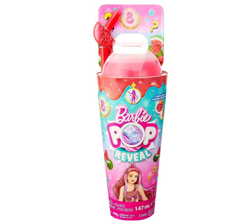 barbie hnw43 papusa pop reveal "juicy fruit watermelon"