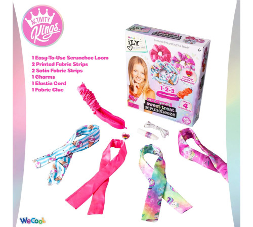 wecool 1112082w Набор для изготовления резинок для волос "scruncheeze"