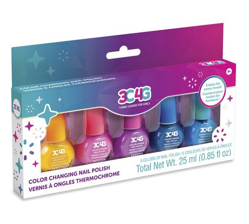 Jucării pentru Copii - Magazin Online de Jucării ieftine in Chisinau Baby-Boom in Moldova Make it Real 10013M Set de lacuri de unghii "Transformare magică" (5 buc.)  make it real 10013m set de lacuri de unghii "transformare magică" (5 buc.)