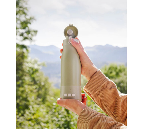 babymoov a002103 &Icirc;ncălzitor de biberoane portabil și re&icirc;ncărcabil " moov & feed" (340 ml.) bej