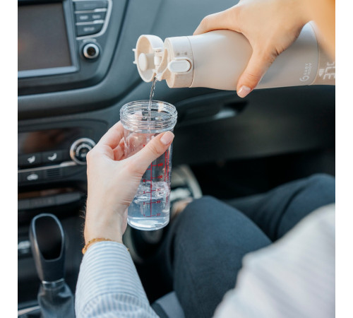 babymoov a002103 &Icirc;ncălzitor de biberoane portabil și re&icirc;ncărcabil " moov & feed" (340 ml.) bej