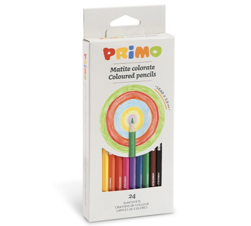  primо creioane 24 culori/ 2,9 mm