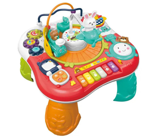  44558 măsuța muzicală educativă 2-in-1 "funny game table"