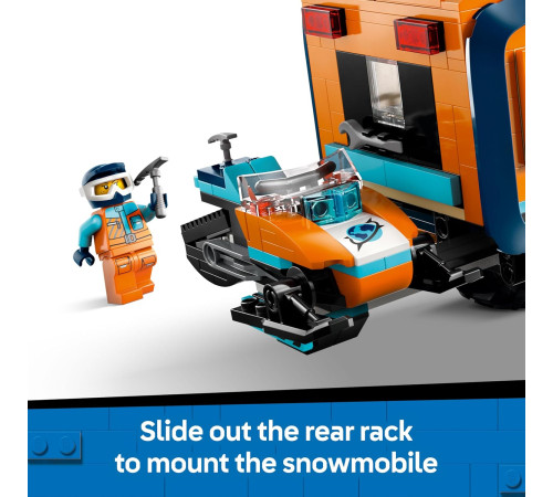 lego city 60471 constructor "camionul laborator științific al exploratorilor arctici" (1517 el.)