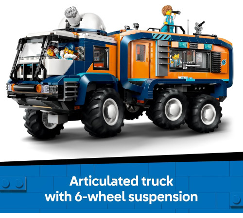 lego city 60471 constructor "camionul laborator științific al exploratorilor arctici" (1517 el.)