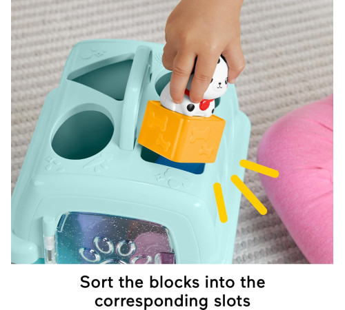 fisher-price htw93 sortator "animalele sunt prietenii mei"