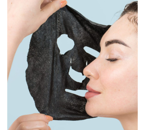 health & beauty mască - detox magnetică neagră cu nămol de la marea moartă, aloe vera și acid hialuronic 247801