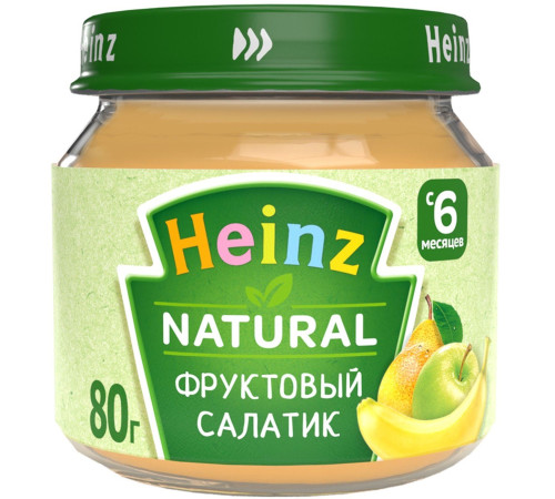  heinz piure salată de fructe (6 m+) 80 gr.