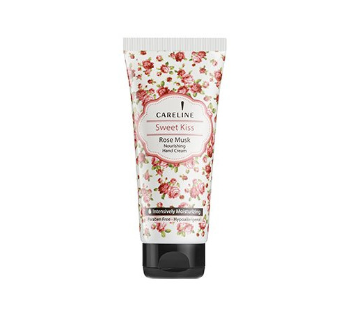  careline Крем для рук sweet kiss rose musk (100 мл.)  992423