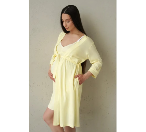 mamindom 25316 halat pentru gravide și alăptare 3xl (galben)
