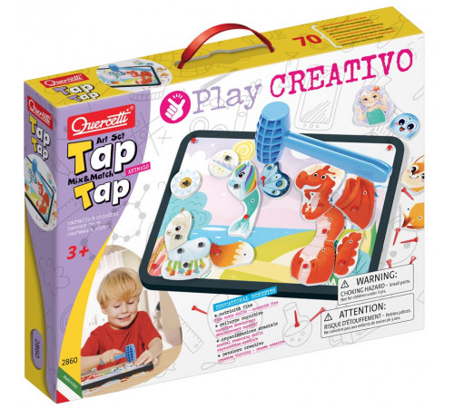 Jucării pentru Copii - Magazin Online de Jucării ieftine in Chisinau Baby-Boom in Moldova quercetti 2860 joc creativ "tap tap animals"