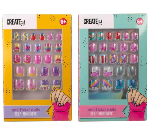  create it 84814 Набор самоклеящихся накладных ногтей candy (в асс.)