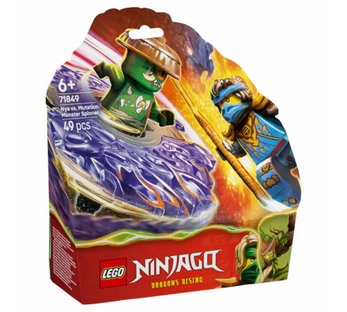 lego ninjago 71849 constructor  "Ния против Мутанта Монстра-Спиннера" (49 el.)