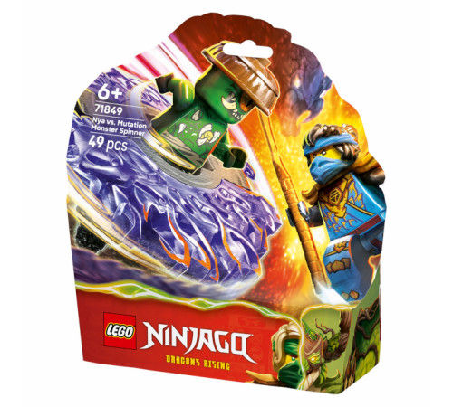Jucării pentru Copii - Magazin Online de Jucării ieftine in Chisinau Baby-Boom in Moldova lego ninjago 71849 constructor  "Ния против Мутанта Монстра-Спиннера" (49 el.)