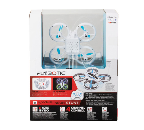 flybotic 84827 dron "neon stunt drone"