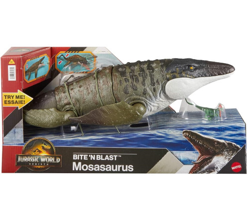 jurassic world jch00 Фигурка "Челюстная ловушка Мозазавра"