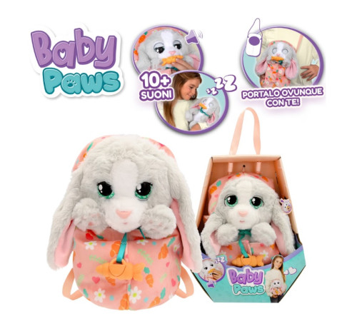 baby paws 927124 Интерактивная игрушка "Зайчик"