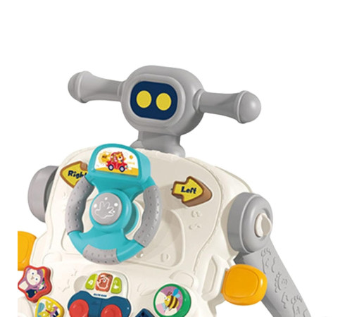 bibiin toys 6042 Музыкальные ходунки 3-в-1 серый