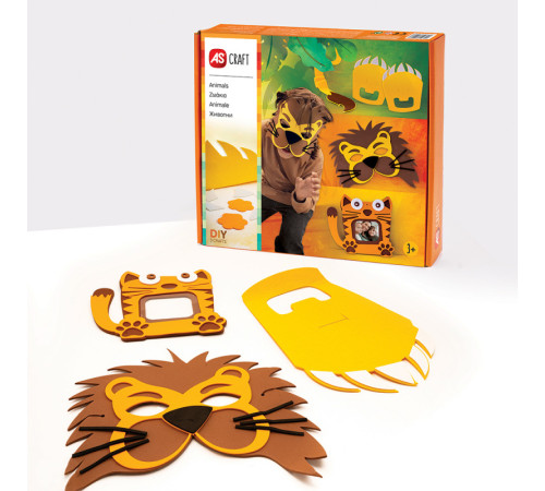 as kids craft 1038-31006 set de creatie  "animale"