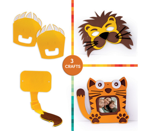 as kids craft 1038-31006 set de creatie  "animale"