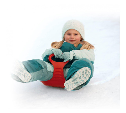 dantoy 6740 placa de zăpadă cu maner frontal (51 cm) in sort.  