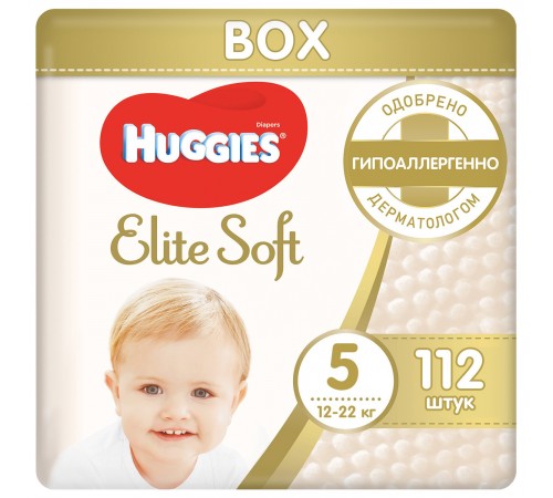 Huggies Elite Soft Box 5 (12-22 кг.) 112 шт. huggies elite soft box 5 (12-22 кг.) 112 шт.
