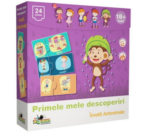 Jucării pentru Copii - Magazin Online de Jucării ieftine in Chisinau Baby-Boom in Moldova noriel nor1542 puzzle "primele mele descoperiri - invata antonimele" (ro)