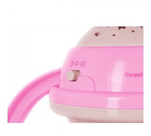 canpol 75/100 Музыкальная карусель с проектором (розовый)