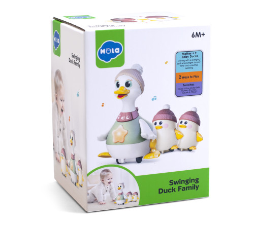 hola toys he9987 Игровой набор "Утиная семья"