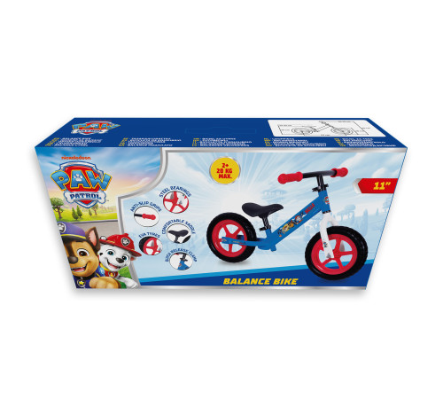seven 34083 bicicletă de echilibru "paw patrol boys"