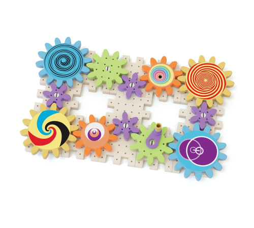 quercetti  82341 constructor "kaleido gears"