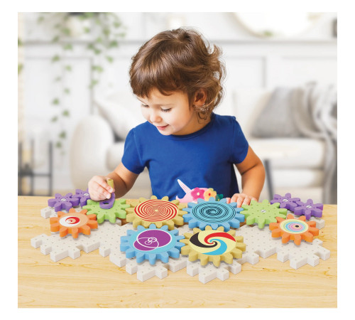 quercetti  82341 constructor "kaleido gears"